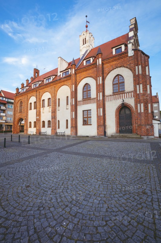 Poland, West Pomerania, Kamien Pomorski, Historic town hall building