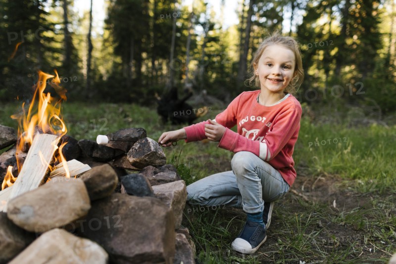 Portrait of smiling girl