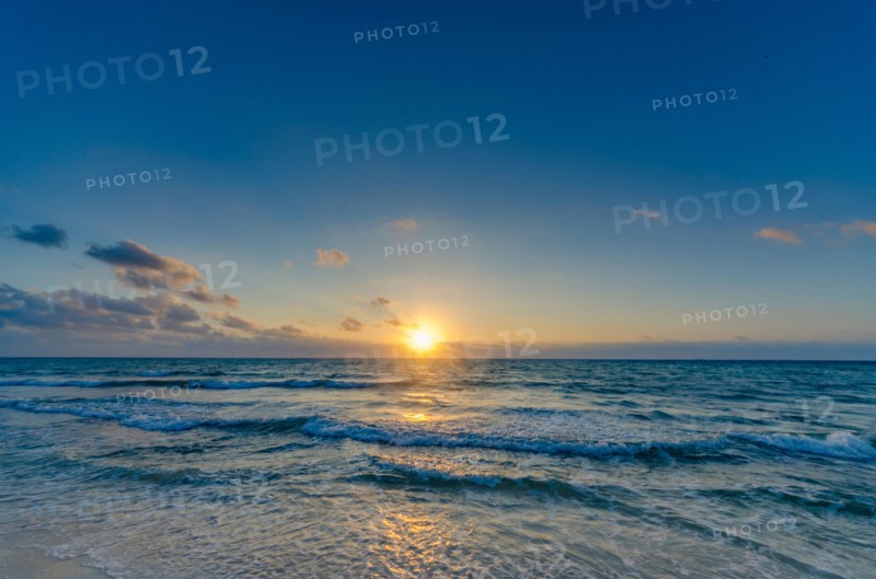 Sea at sunset