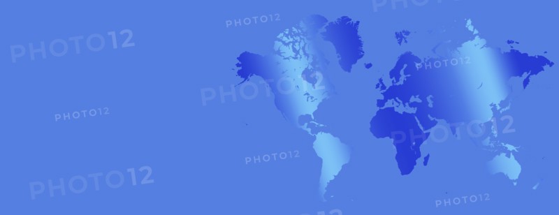Blue World map
