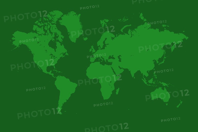 Green World map