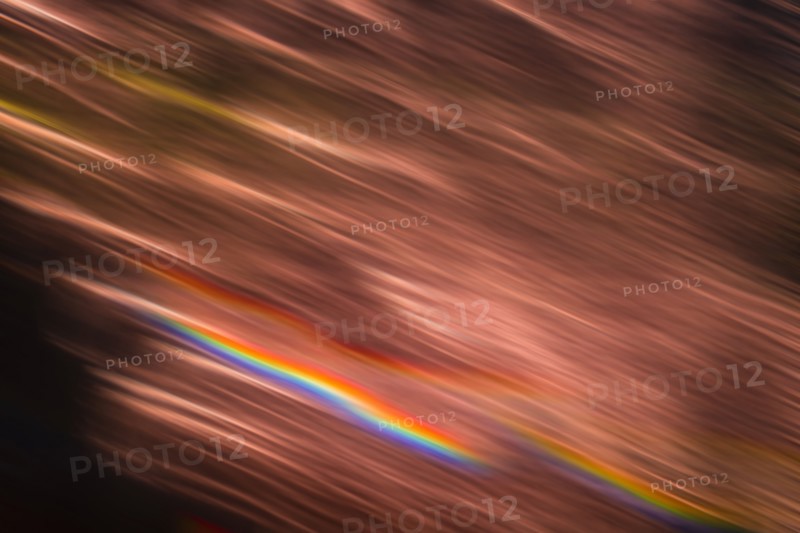 Abstract blurred orange lights