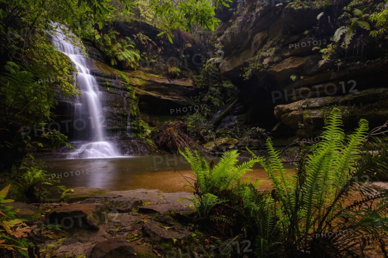Waterfall in Blue Mountains National Park