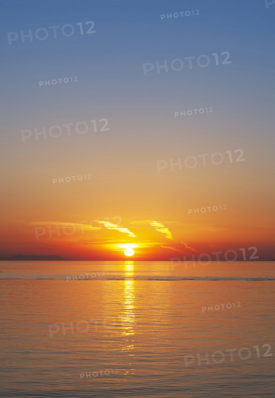 Sea at sunset