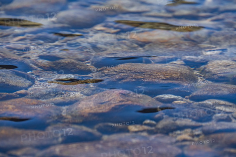 Motion blurred water of Salmon River