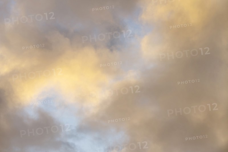 Clouds on sky at sunset