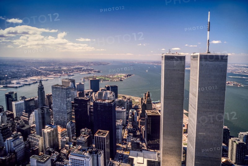 World Trade Center and Manhattan skyscrapers