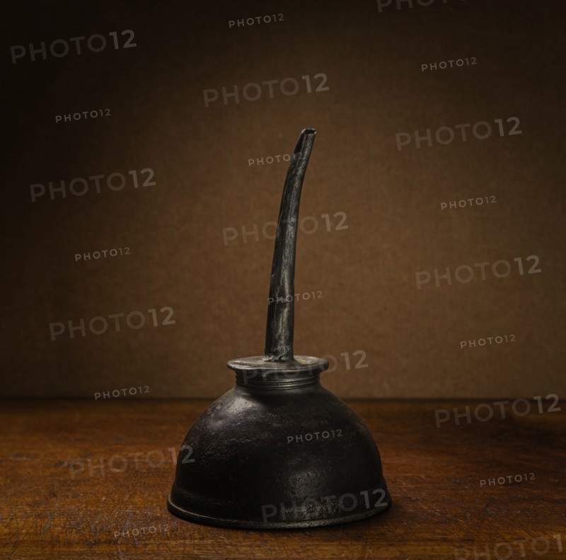 Old metal can