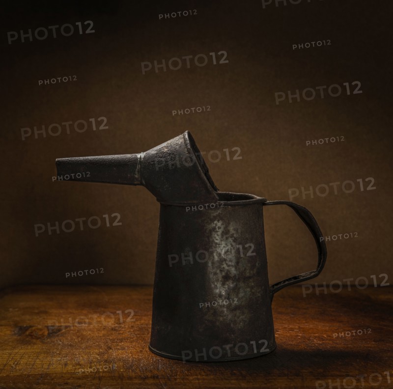 Old metal jug