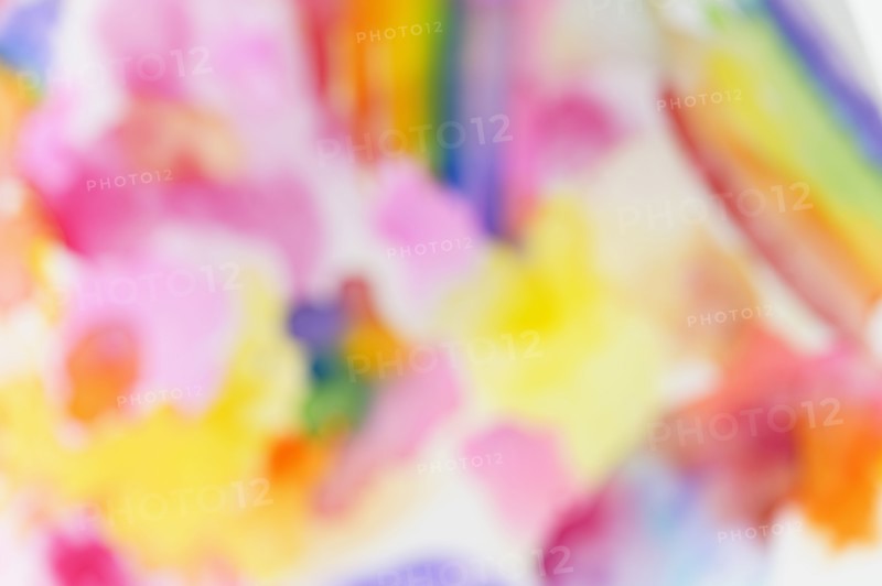 Close-up of watercolor colorful abstract pattern