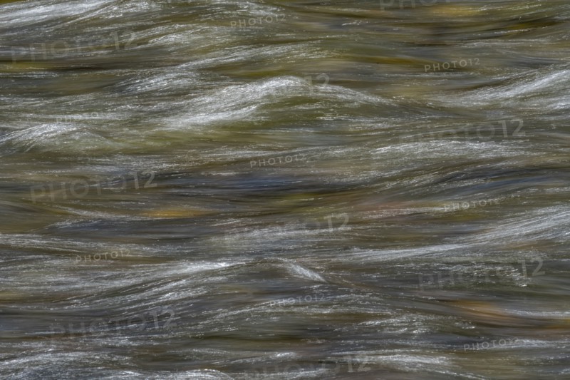 Motion blurred water of Salmon River