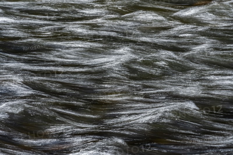 Motion blurred water of Salmon River