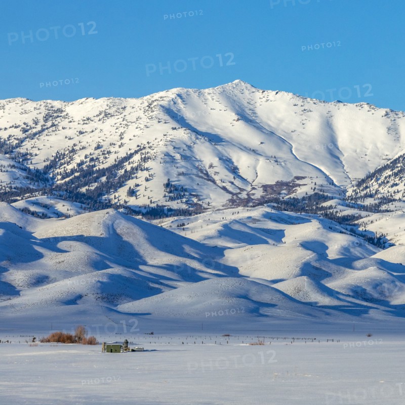 Scenic view of Soldier Mountain
