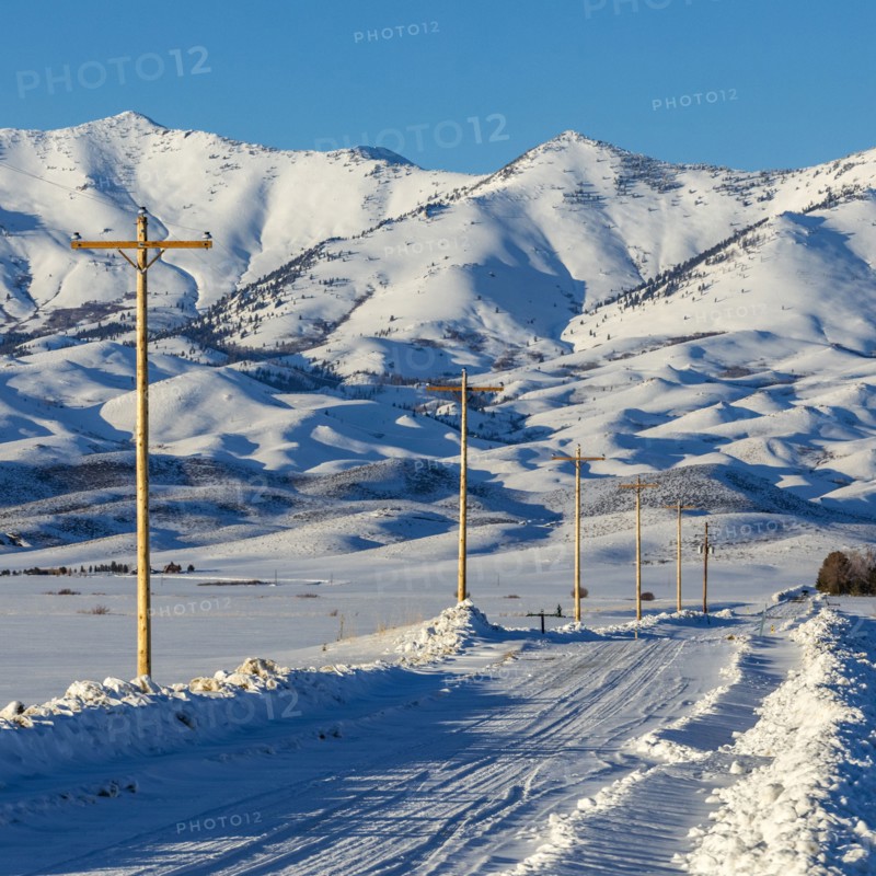 Road leading to Soldier Mountain