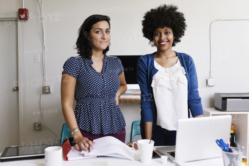 Female colleagues in Small Business