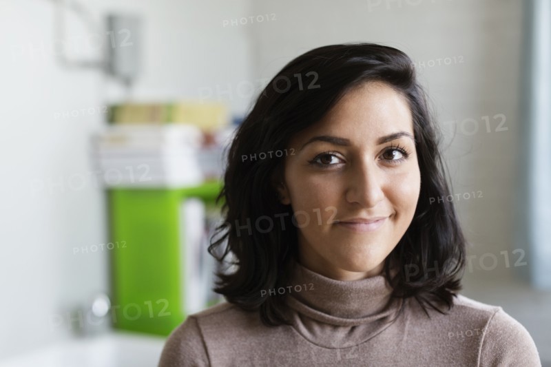 Portrait of a woman in Small Business