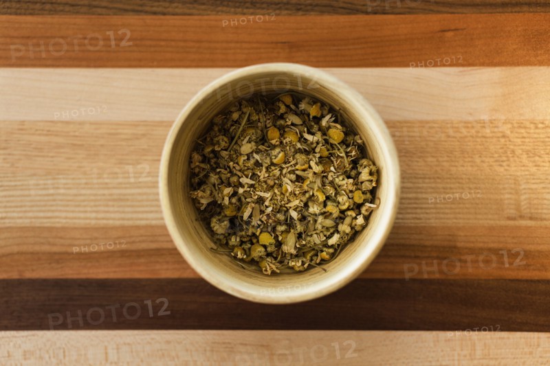 Loose leaf chamomile tea