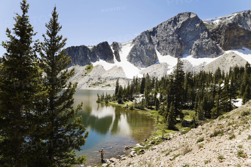 Lake Marie in Wyoming's Snowy Range