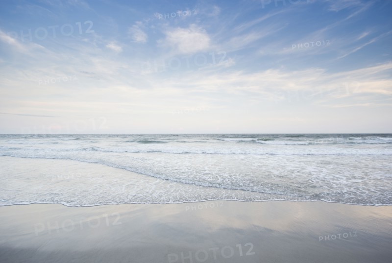 Sea waves on Topsail Island
