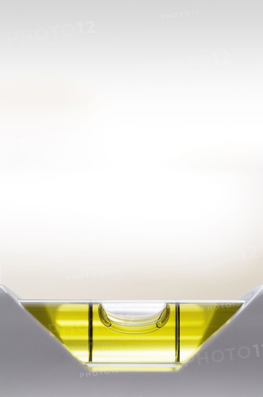 Close-up of carpenters level