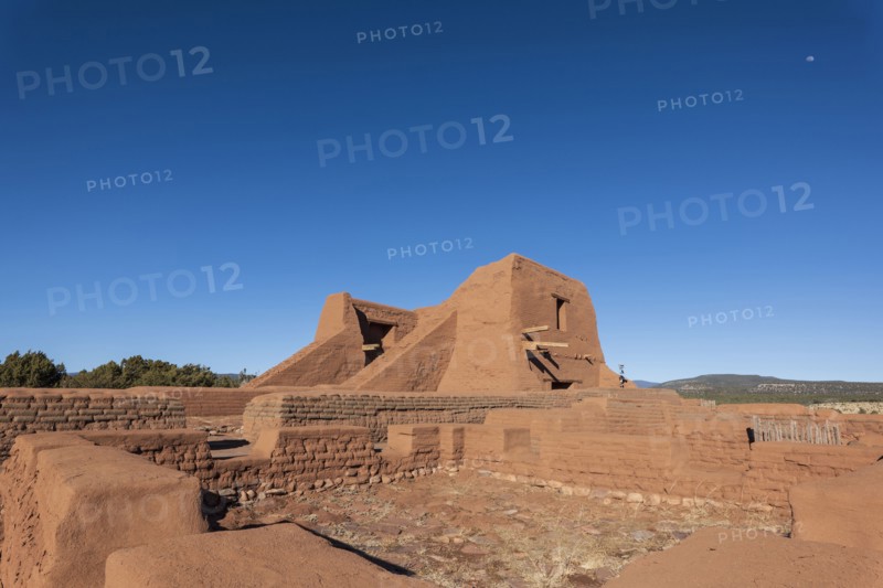 Spanish Mission Church ruins at Pecos National Historical Park