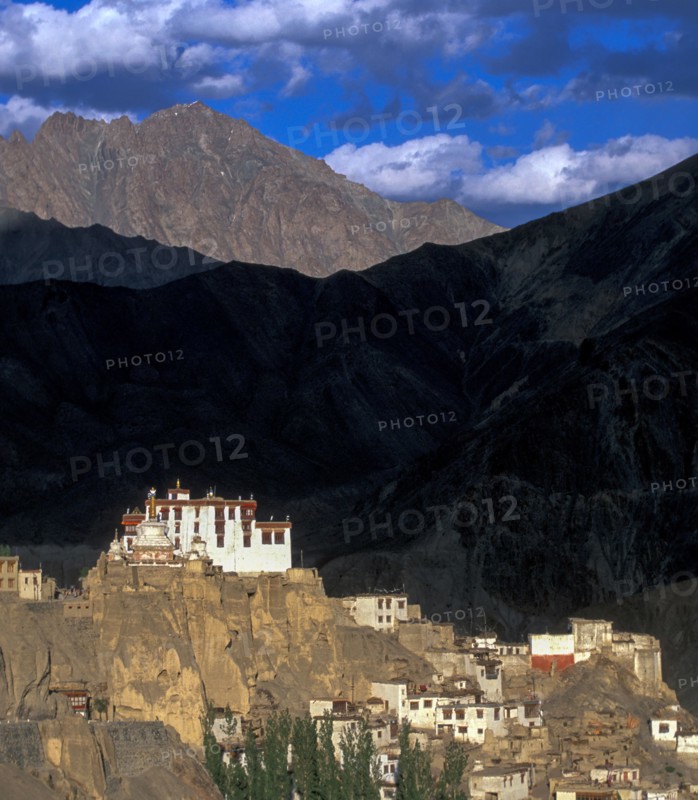 Buddhist Lamayuru Monastery in Himalayas