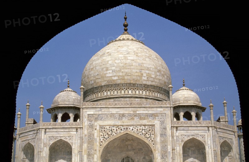 Architectural detail of Taj Mahal