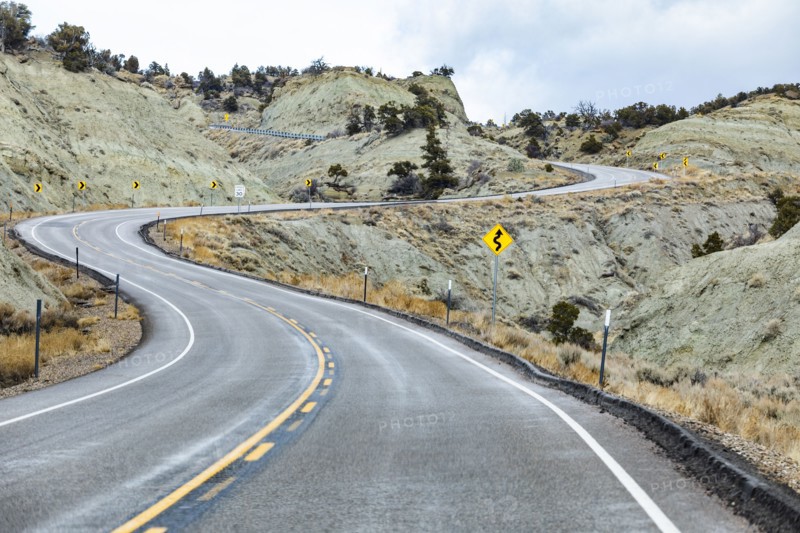 Scenic highway 12 through Grand Staircase-Escalante National Monument