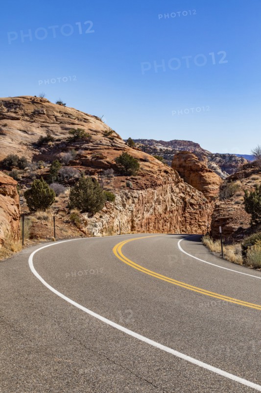 Scenic Highway 12 through Grand Staircase-Escalante National Monument
