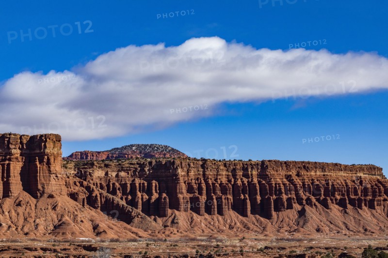 Sandstone cliffs in Grand Staircase-Escalante National Monument