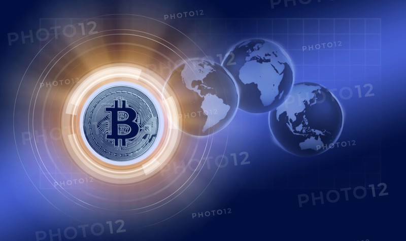 Bitcoin and globes