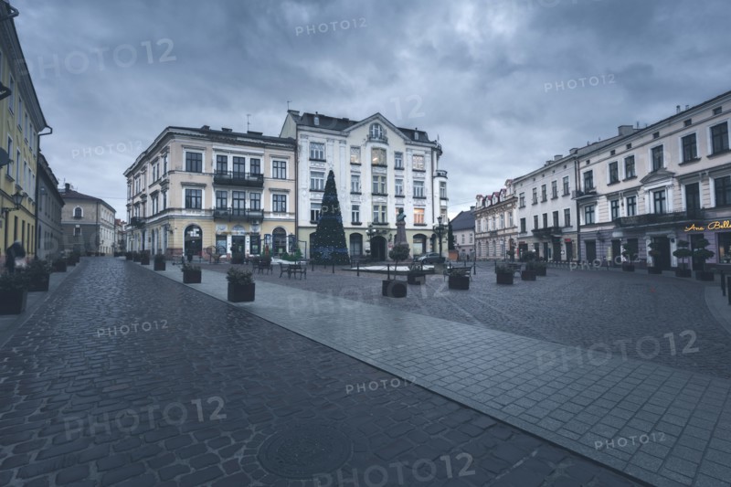 Poland, Lesser Poland, Tarnow, Building on old town square