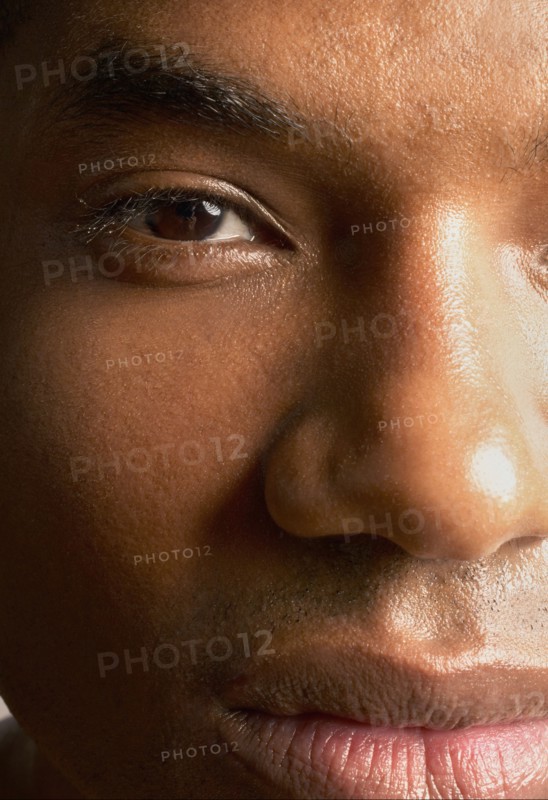 Close-up of mans face
