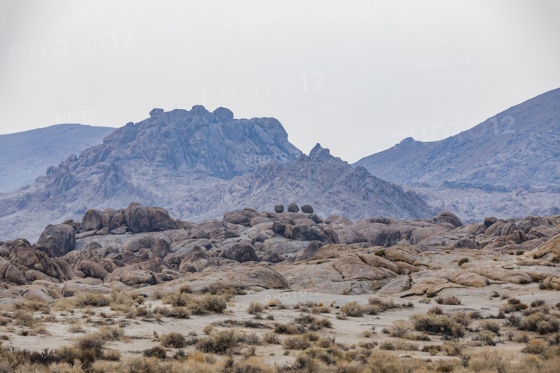 Rock Formations in Alabama Hills