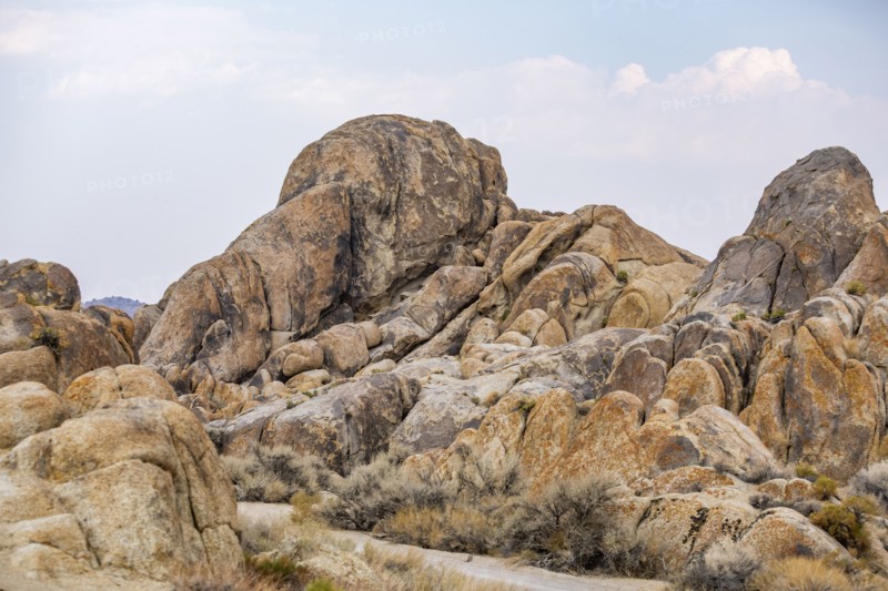 Rock Formations in Alabama Hills
