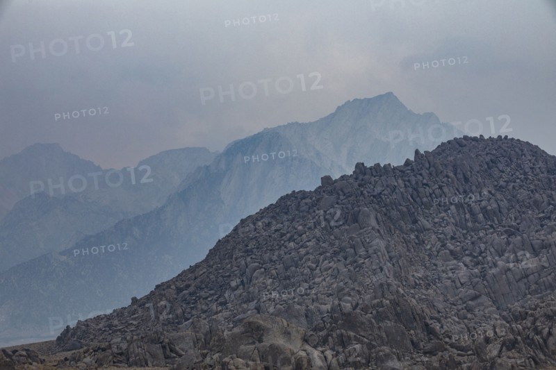 Rock Formations in Alabama Hills