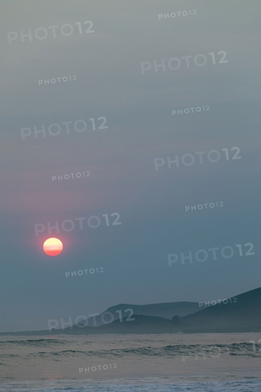 Beach at sunset