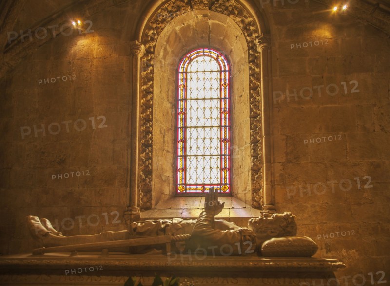 Tomb of Luis de Camoes in Church of Santa Maria