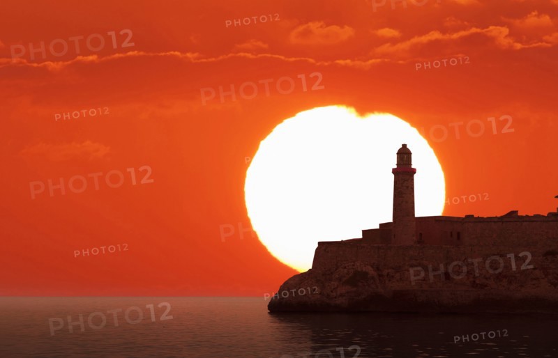 Sunset over El Morro Fortress