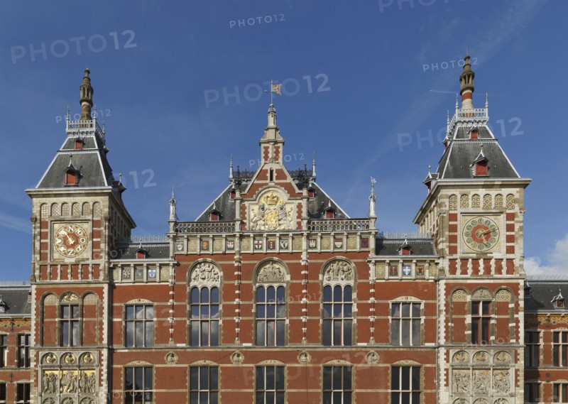 Ornate building under blue sky