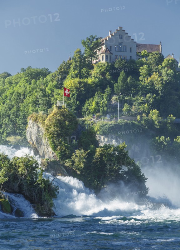 House on cliff overlooking river