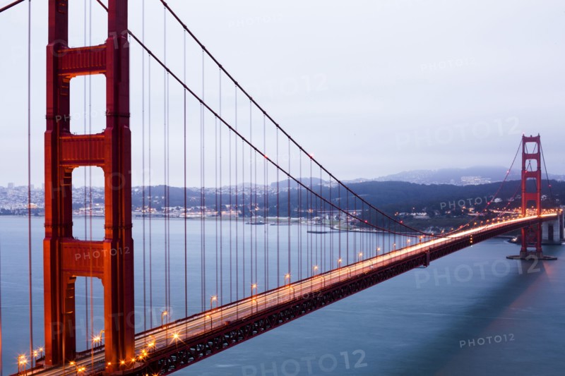 Golden Gate Bridge over San Francisco Bay