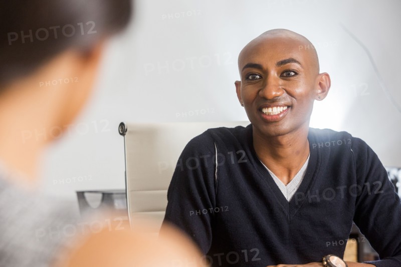 People in business meeting