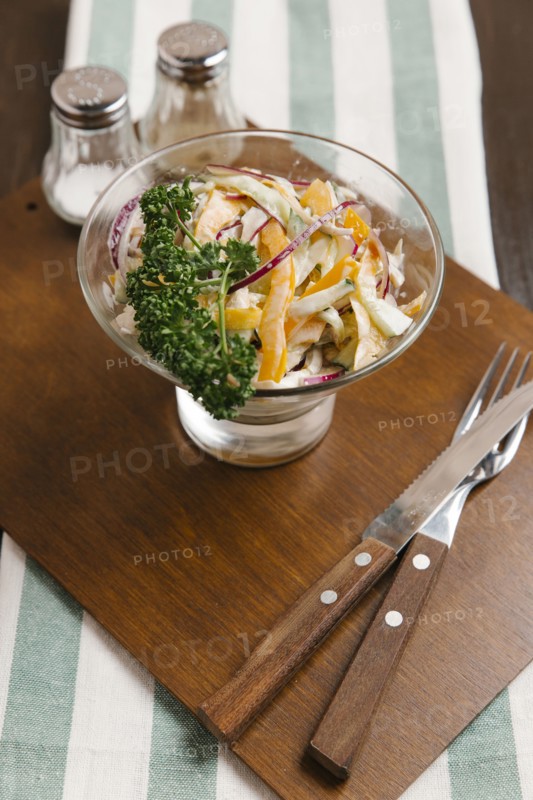 Salad in bowl