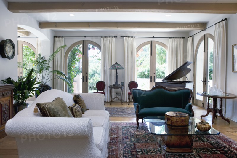 Interior of a modern living room