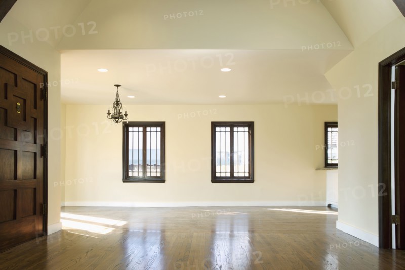 Hardwood floor in empty home