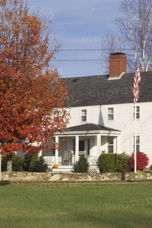 Exterior of single family home with lawn