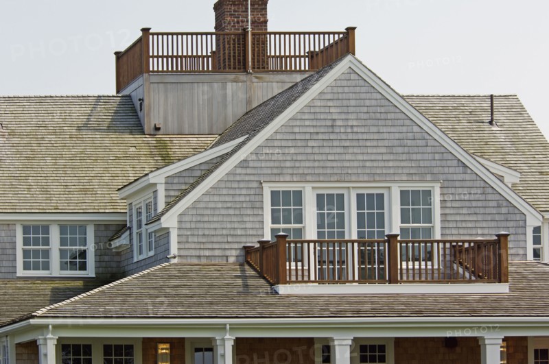 High section of a single family home