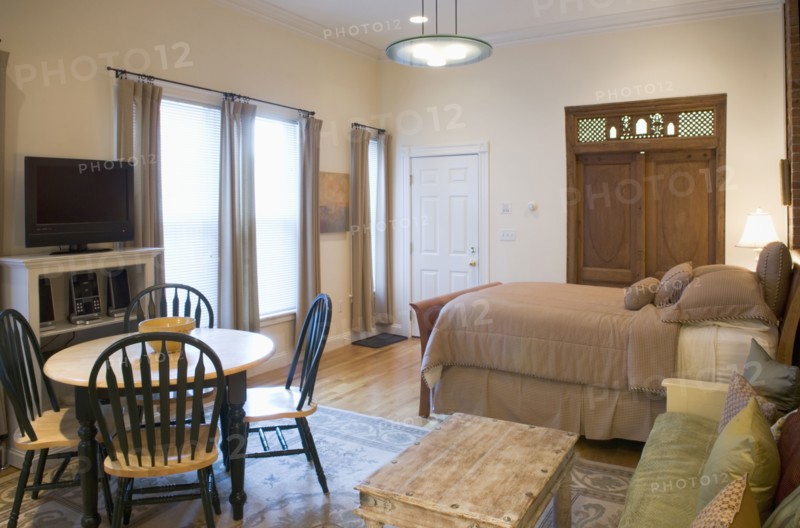 Small studio apartment