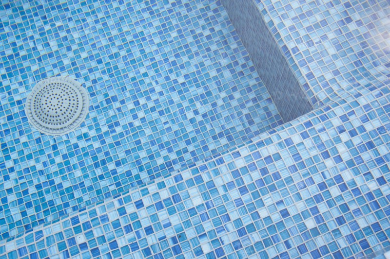 Detail shot of swimming pool